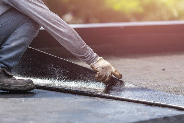 Professional Waterproofing technician working in Shipshewana, IN